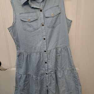 Magnolia Light Blue Mini Dress